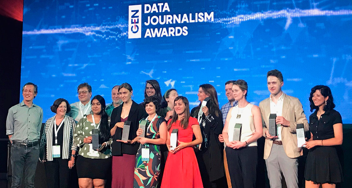 Civio wins its second Data Journalism Award, the most prestigious international award in the field